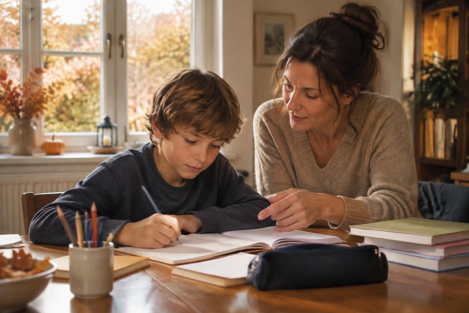 découvrez des conseils pratiques pour accompagner votre enfant dans ses révisions à la maison et reprendre sereinement après les vacances de la toussaint.